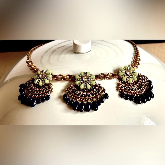 J. Crew Jewelry - J CREW NECKLACE BIB BOHO STATEMENT